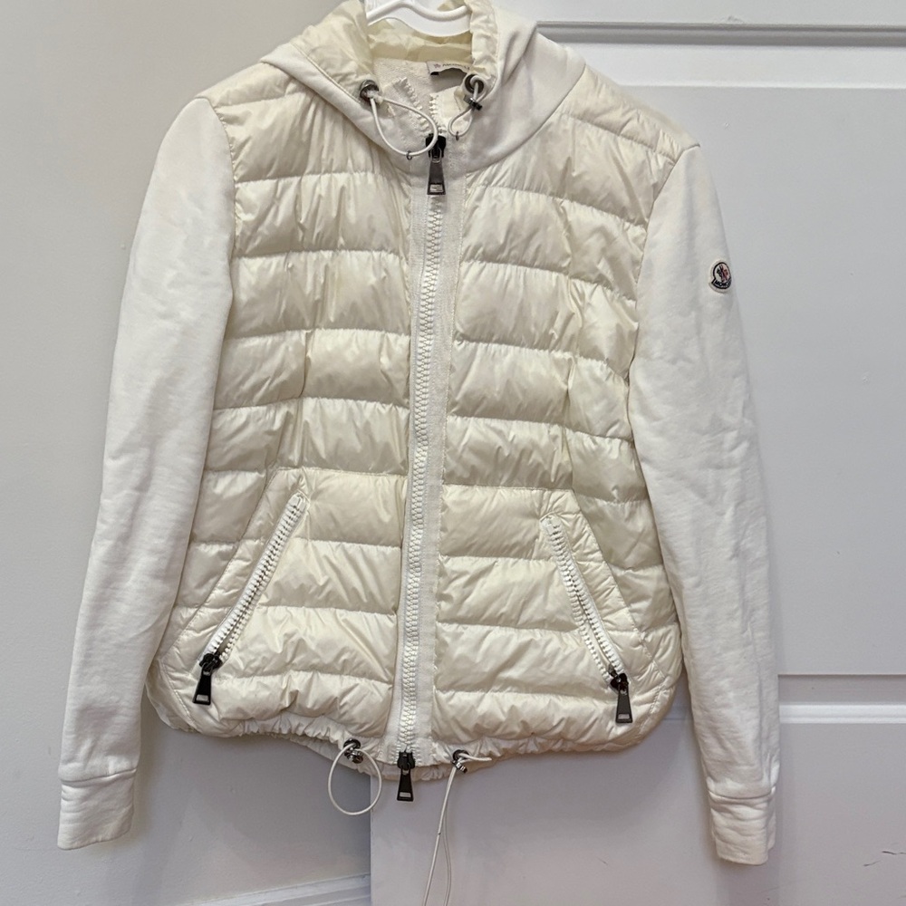 Moncler Women's Off-White Puffer Jacket